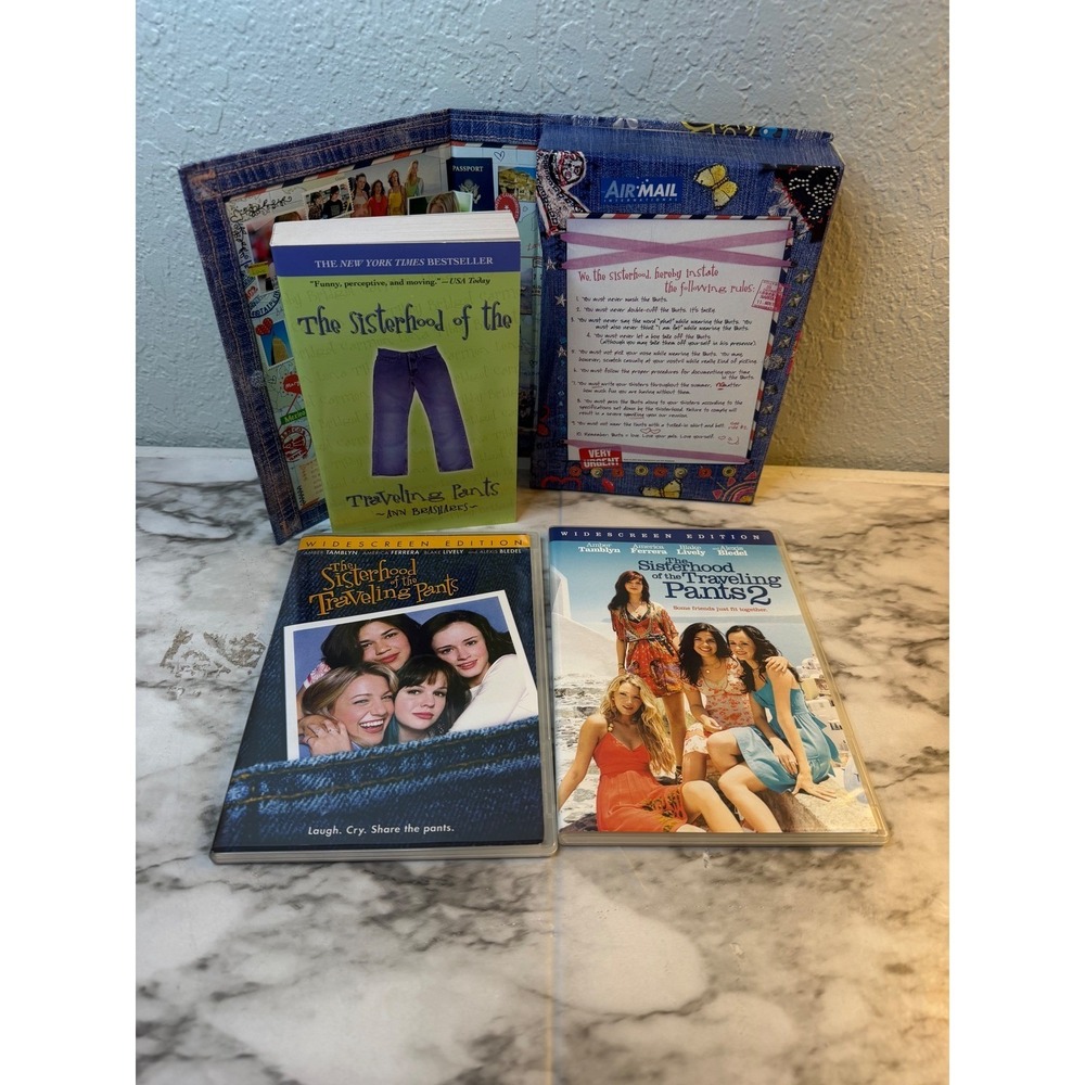 Sisterhood of the Traveling Pants Limited Edition DVD Set and Paperback Book
